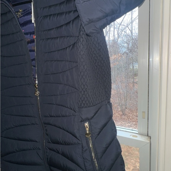 Bernardo Women’s Navy Winter Puffer Jacket Small - Picture 11 of 13